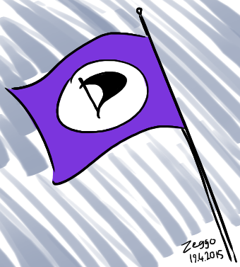 piraattipuolueen lippu
